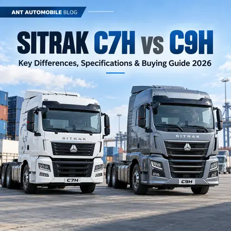 Compara&ccedil;&atilde;o de caminh&atilde;o trator SITRAK C7H vs C9H.webp