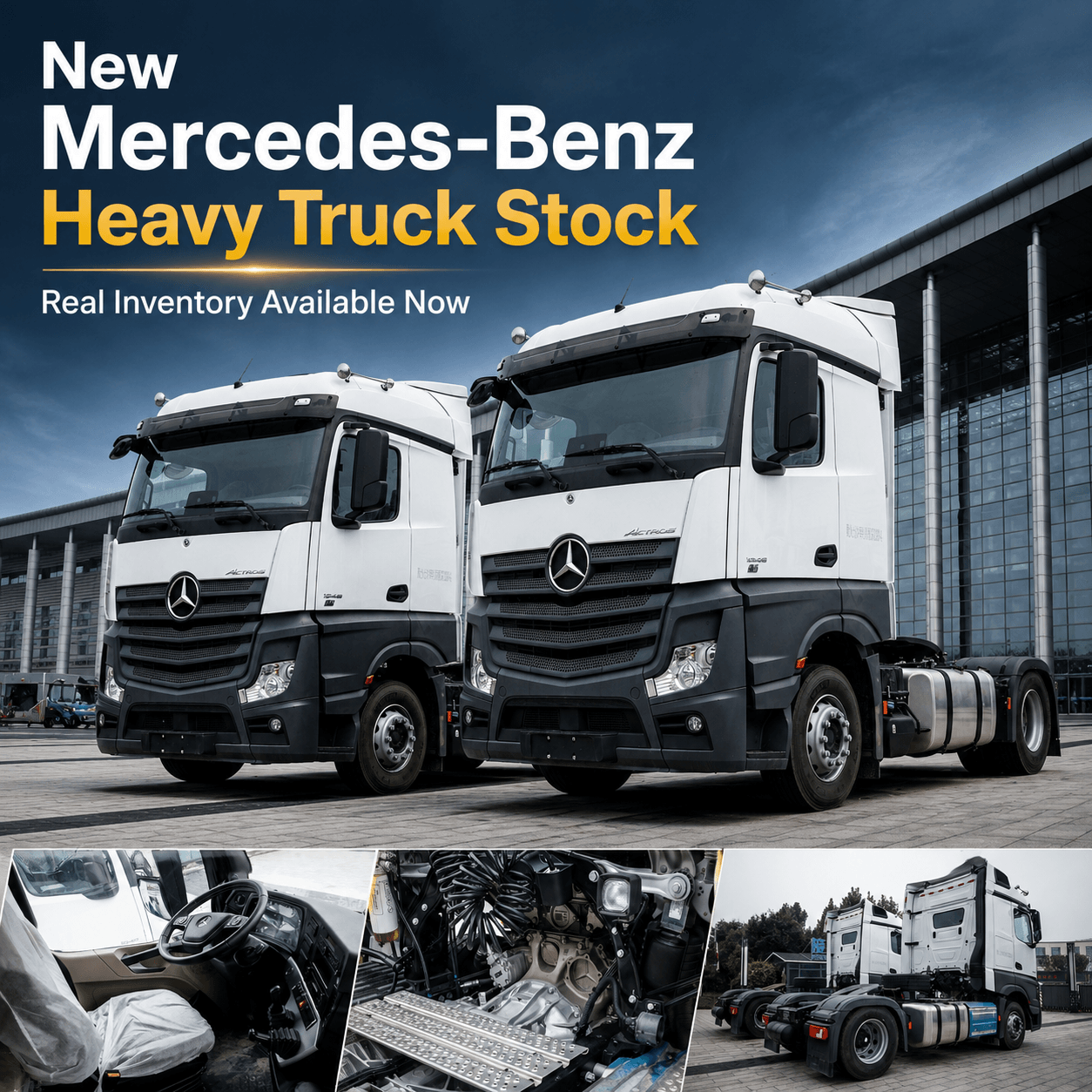 Mercedes-Benz Actros 1848 트랙터 트럭이 Ant Automobile에 도착 – 새로운 재고 있음